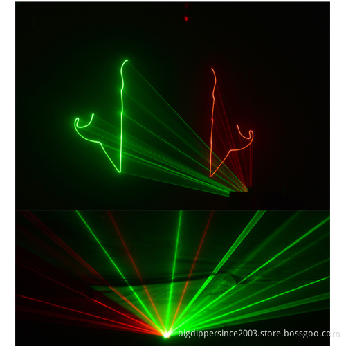 DMX512 80mW red green Laser Stage Lighting Scanner Effect Dance DJ Disco Party Show Light k800